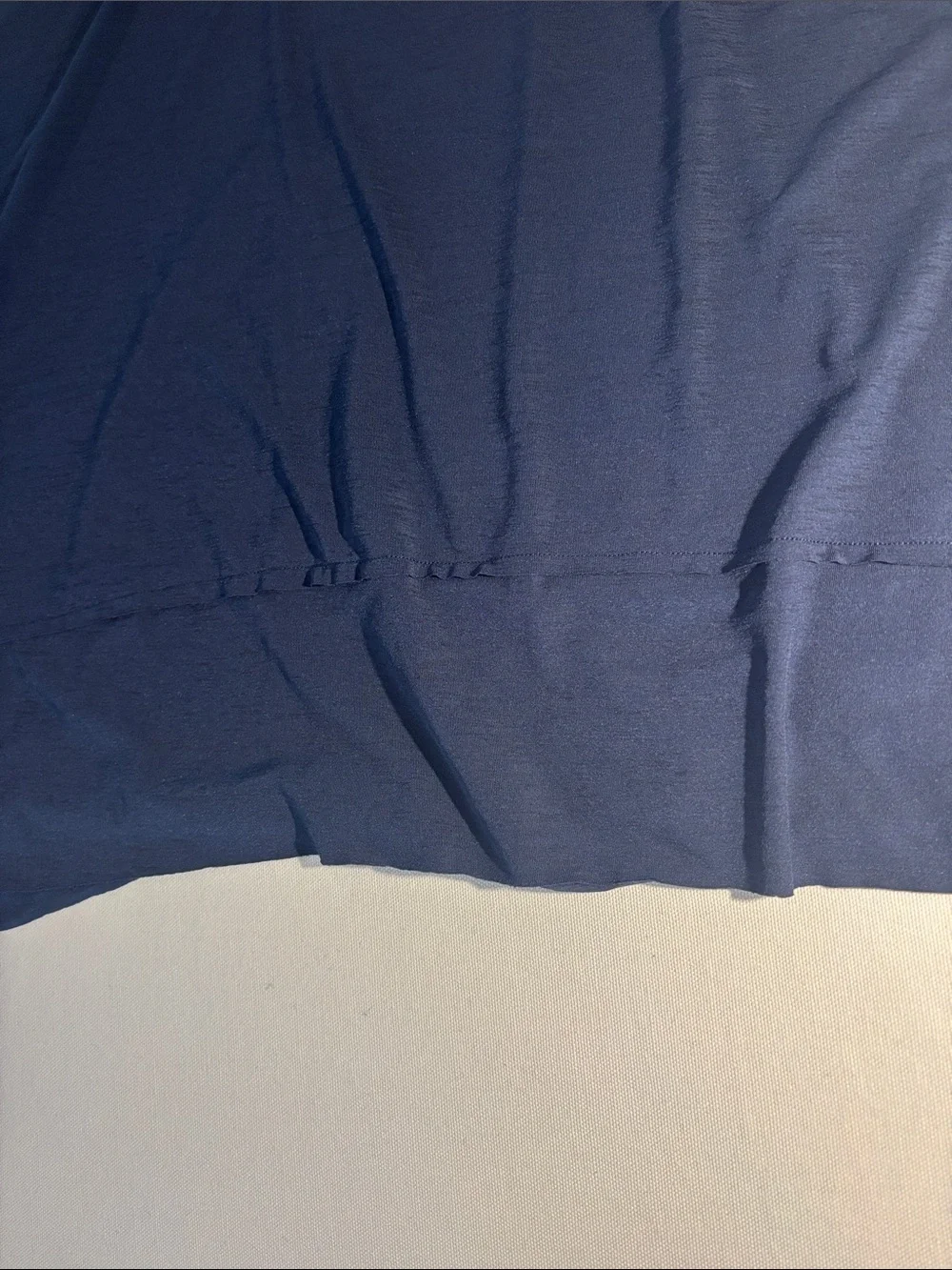 FP Movement Navy Sleeveless Drapey Layered Asymmetrical ultra soft Tank. S/P